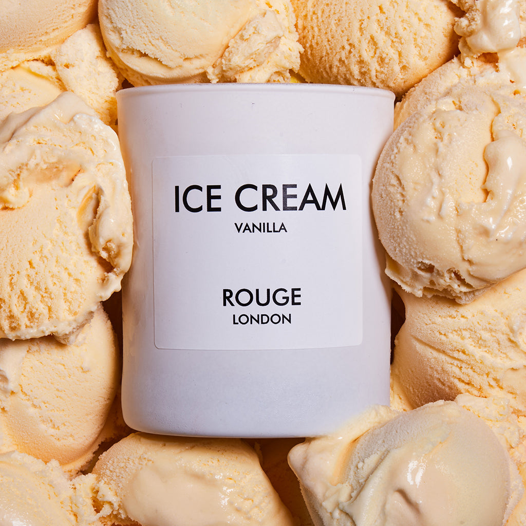 Happy Scent Co Rouge London Ice Cream Vanilla Candle