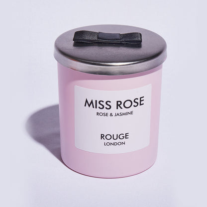 Happy Scent Co Miss Rose Rose Jasmine candle - by Rouge London