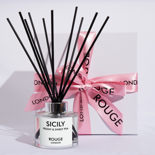 Happy Scent Co Sicily Peony Sweet Pea Reed Diffuser - by Rouge London