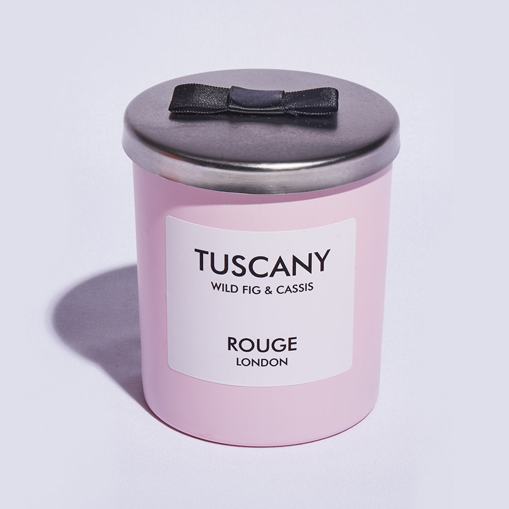 Happy Scent Co Tuscany Fig Cassis Candle - by Rouge London